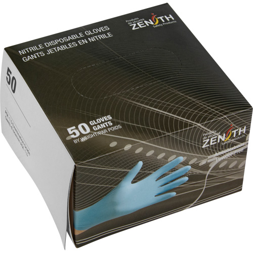 Emballages de gants jetables pour machine distributrice, Petit, Nitrile, 4,5 mils, Sans poudre, Bleu, Classe 2 We Share Industrial Supply