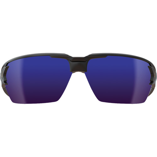 Pumori Safety Glasses, Blue Mirror Lens, Anti-Scratch, ANSI Z87+/MCEPS GL-PD 10-12/Meets/Exceeds CSA Z94.3 We Share Industrial Supply