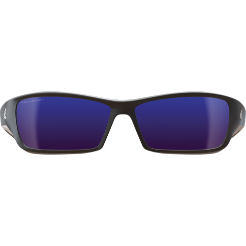 Reclus Safety Glasses, Blue Mirror Lens, Anti-Scratch/Polarized, ANSI Z87+/MCEPS GL-PD 10-12/Meets/Exceeds CSA Z94.3 We Share Industrial Supply