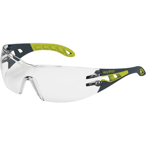 MX200 Rimless Wraparound Safety Glasses, Clear Lens, Anti-Fog/Anti-Scratch, ANSI Z87+/Meets/Exceeds CSA Z94.3 We Share Industrial Supply