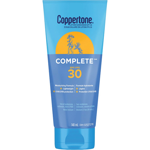 Protection solaire compl&egrave;te Coppertone, FPS 30, Lotion We Share Industrial Supply