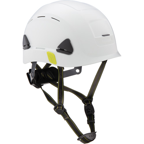 Fibre Metal Climbing Style Safety Helmet, Meets CSA Type 2, Ratchet Suspension, Vented We Share Industrial Supply
