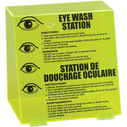 Poste de douche oculaire, Simple We Share Industrial Supply
