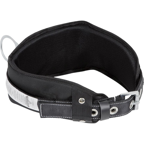 WB-6010-S Safety Restraint 1 D-Ring Belt with Padded Lumbar Support - Small We Share Industrial Supply