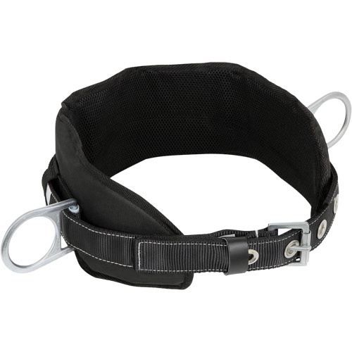 WB-6020-XL Safety Positioning 2 Side D-Rings Belt with Padded Lumbar Support - X-Large We Share Industrial Supply