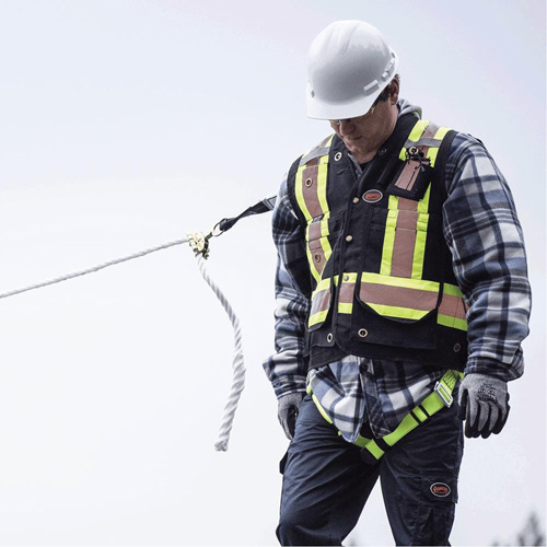 RK4-25 Compliance Roofer's Kit with Reusable Bracket, Roofer's Kit We Share Industrial Supply