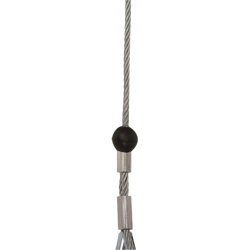 SRL-73302-40LE Self-Retracting Lifeline, 40', Galvanized Steel, Swivel We Share Industrial Supply