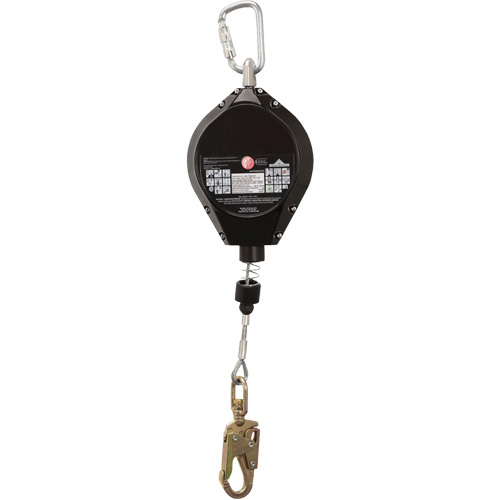 SRL-73302-40LE Self-Retracting Lifeline, 40', Galvanized Steel, Swivel We Share Industrial Supply