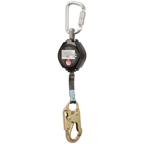 SRL-76105-6AR Arc Flash Self-Retracting Lifeline, 6', Dyneema&reg;, Swivel We Share Industrial Supply