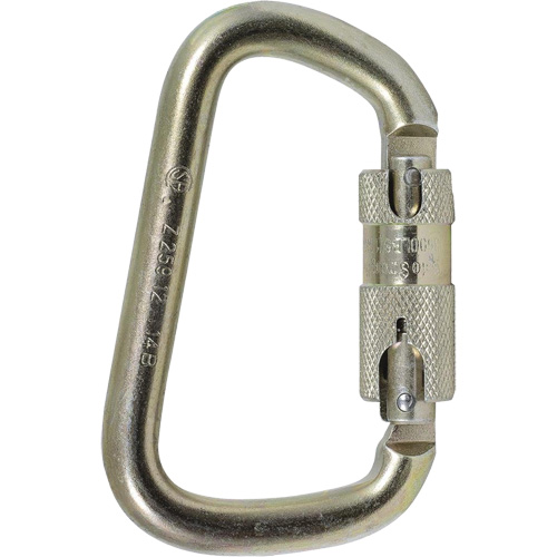 CP-03015-1 Mousqueton zingu&eacute; avec ouverte de portique de 1", Acier We Share Industrial Supply