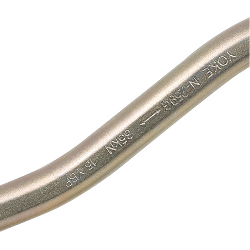 CP-04011-1 Mousqueton zingu&eacute; avec ouverte de portique de 2", Acier We Share Industrial Supply