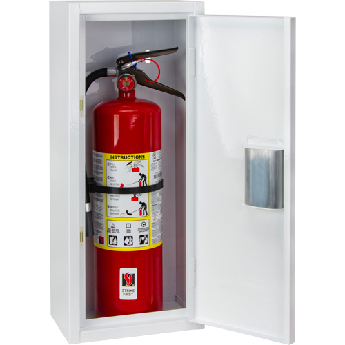 Indoor Fire Extinguisher Cabinet, 10" W x 24" H x 7" D We Share Industrial Supply