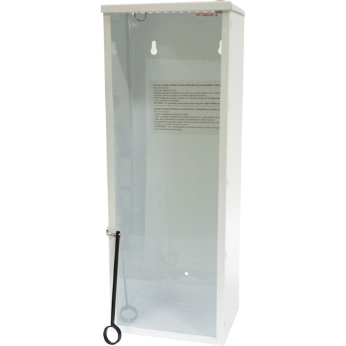 Light-Duty Fire Extinguisher Cabinet, 8" W x 22" H x 6" D We Share Industrial Supply