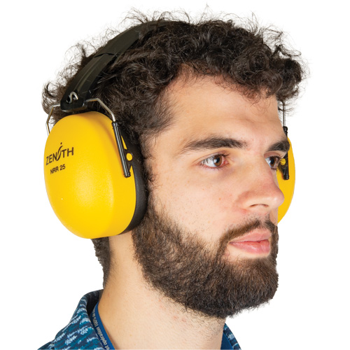 Passive Ear Muffs, Headband, 25 NRR dB We Share Industrial Supply
