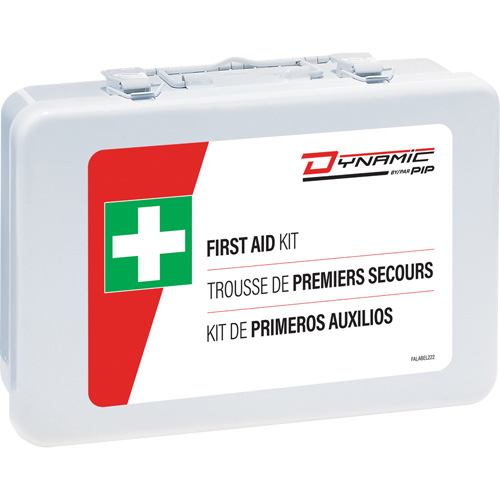 Trousse de premiers soins Dynamic, R&eacute;pond ou surpasse la norme CSA Z1220-24 type 2 environnements &agrave; faible risque, Petit (2-25 travailleurs) We Share Industrial Supply