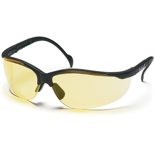 Lunettes de s&eacute;curit&eacute; &agrave; demi-monture Venture II, Lentille Ambr&eacute;e, ANSI Z87+/MCEPS GL-PD 10-12/R&eacute;pond ou surpasse la norme CSA Z94.3 We Share Industrial Supply