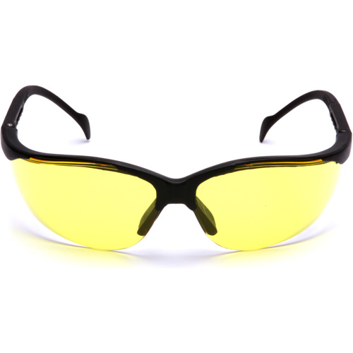 Lunettes de s&eacute;curit&eacute; &agrave; demi-monture Venture II, Lentille Ambr&eacute;e, ANSI Z87+/MCEPS GL-PD 10-12/R&eacute;pond ou surpasse la norme CSA Z94.3 We Share Industrial Supply