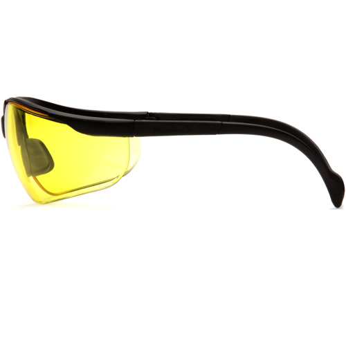 Lunettes de s&eacute;curit&eacute; &agrave; demi-monture Venture II, Lentille Ambr&eacute;e, ANSI Z87+/MCEPS GL-PD 10-12/R&eacute;pond ou surpasse la norme CSA Z94.3 We Share Industrial Supply
