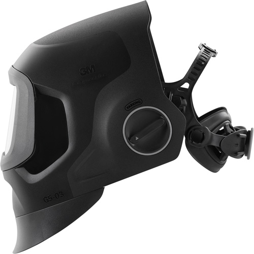 Masque de soudage noir &agrave; devant fixe Speedglas G5-03 Pro, 2,8" lo x 4,3" la Champ de vision, Teinte 2,5/5/8-13, Noir We Share Industrial Supply