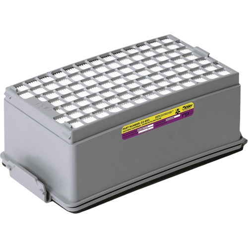 PX5 combin&eacute; HEPA Ov/cartouche gaz AG, Gaz acide/Gaz multiples/Vapeur organique We Share Industrial Supply