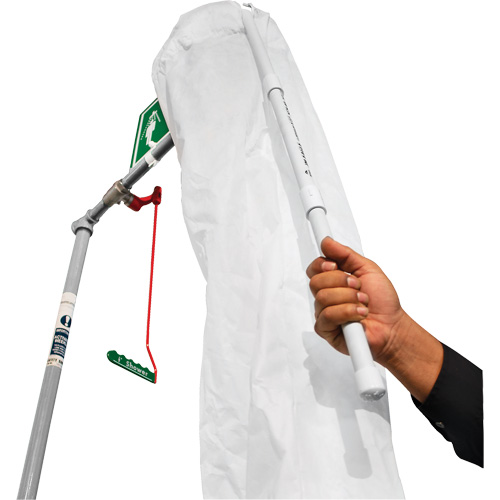 Safety Shower Test Kit with Bucket & Shower Sock We Share Industrial Supply