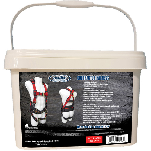 Contractor Safety Harness in Pail, CSA Certified, Class AP, X-Large, 352 lbs. Cap. We Share Industrial Supply