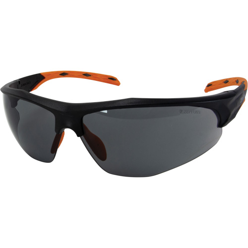 Lunettes de s&eacute;curit&eacute; de s&eacute;rie Z3700, Lentille Fum&eacute;e, Anti-&eacute;gratignures, ANSI Z87+/R&eacute;pond ou surpasse la norme CSA Z94.3 We Share Industrial Supply