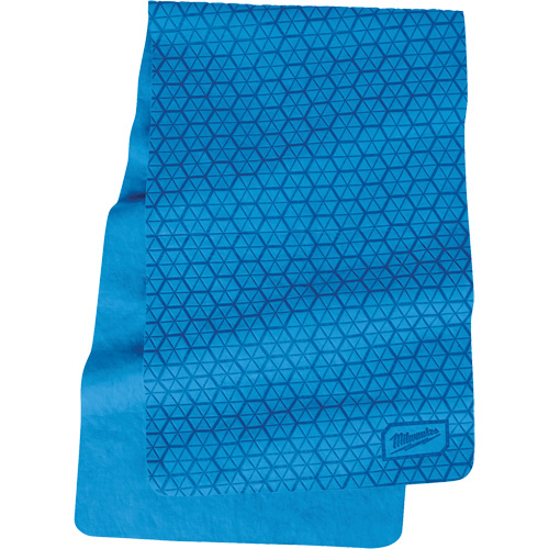 Serviette rafraîchissante PVA, Bleu We Share Industrial Supply