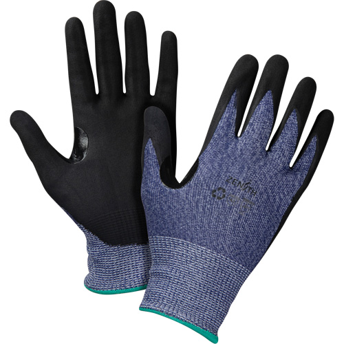 Gants r&eacute;sistant &agrave; la coupe, Taille T-Grand, Calibre 15, Rev&ecirc;tement Mousse de nitrile, Enveloppe en PEHP, ASTM ANSI niveau A3 We Share Industrial Supply
