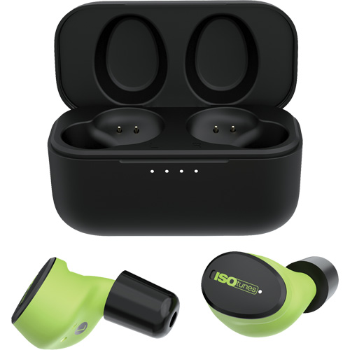 &eacute;couteurs sans fil Bluetooth Free Aware vert s&eacute;curit&eacute; We Share Industrial Supply
