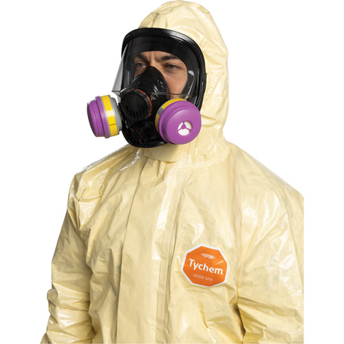 Combinaison 6000 SFR Tychem, Taille Petit, Khaki We Share Industrial Supply