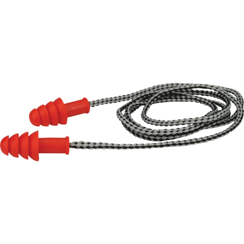 PIP&reg; Reusable TPR Ear Plugs, Corded, Pair - Retail Box, 27 dB NRR, One-Size We Share Industrial Supply