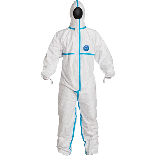 Combinaisons &agrave; capuchon, Petit, Blanc, Tyvek 600 We Share Industrial Supply