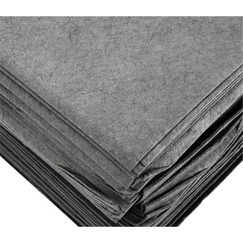 Meltblown Sorbent Pads, Universal, 15" x 19", 8 gal. Absorbancy We Share Industrial Supply