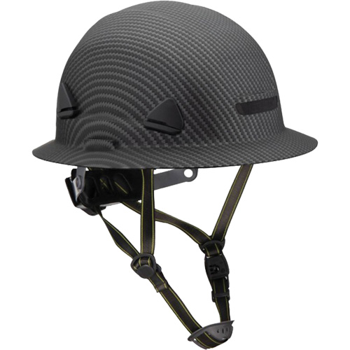 Fibre Metal Climbing Style Helmet with Full Brim, Meets CSA Type 2, Ratchet Suspension, Non-Vented We Share Industrial Supply