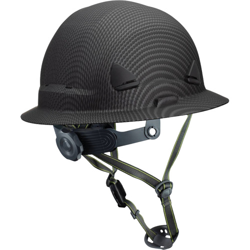 Fibre Metal Climbing Style Helmet with Full Brim, Meets CSA Type 2, Ratchet Suspension, Non-Vented We Share Industrial Supply