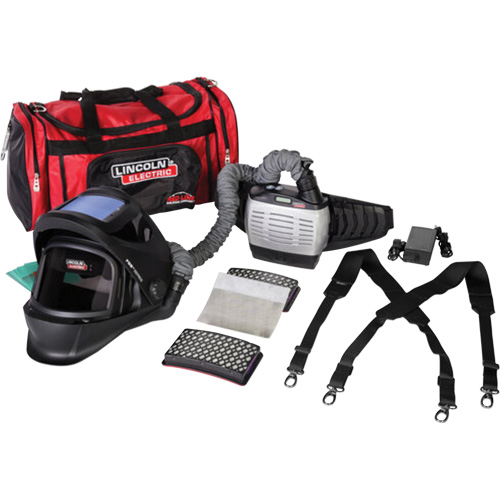 VIKING 3250D FGS&reg; Auto-Darkening PAPR with Standard Battery, Welding Helmet, Lithium-Ion Battery We Share Industrial Supply