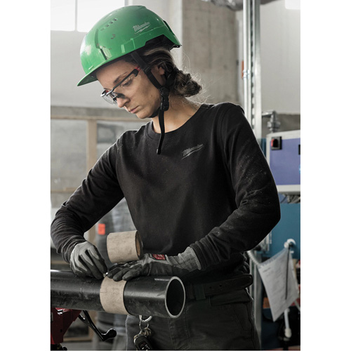 FREEFLEX Long-Sleeve Hybrid T-Shirt, Women's, X-Small, Grey We Share Industrial Supply