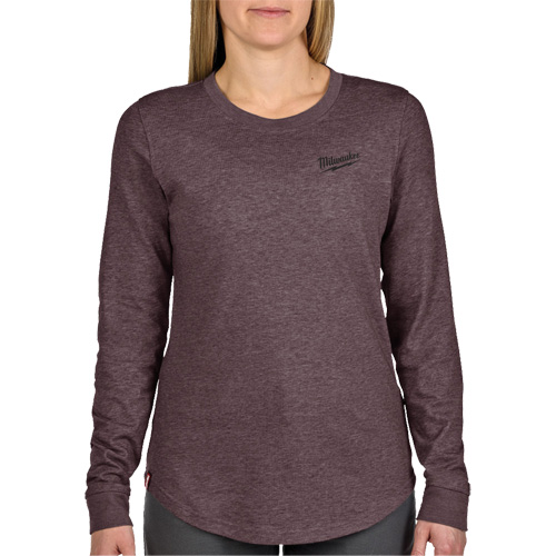 FREEFLEX Long-Sleeve Hybrid T-Shirt, Women's, X-Small, Purple We Share Industrial Supply