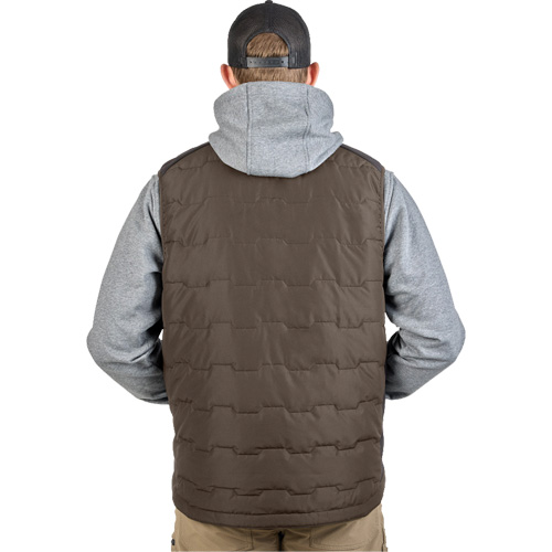 FREEFLEX Lightweight Insulated Vest, Men's, Small, Brown We Share Industrial Supply