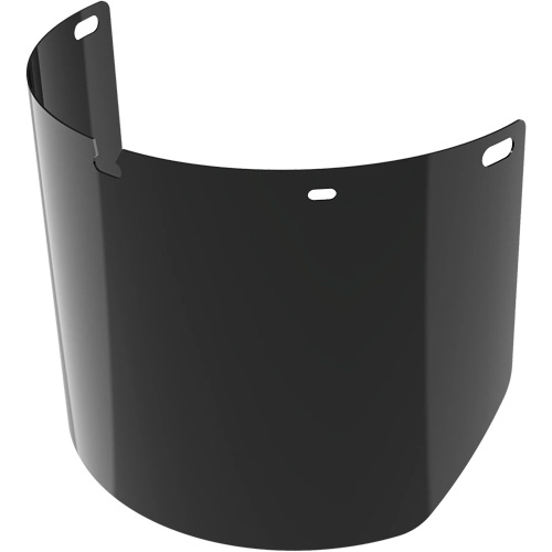 Uncoated Full Face Shield Replacement Lens, Polycarbonate, 5.0 Tint We Share Industrial Supply