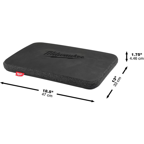 Tapis repose-genoux, 18,4" lo x 13" la, 2,2" &eacute;pais We Share Industrial Supply