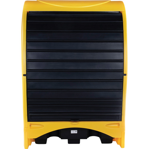 Palette contre les d&eacute;versements &agrave; couvercle dur pour 2 barils, 43,11" lo x 61,61" la x 83,07" h, Capacit&eacute; de charge 1433 lb We Share Industrial Supply