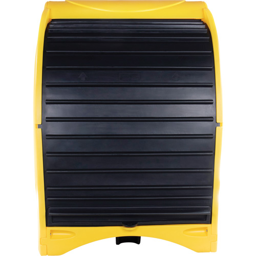 4-Drum Hard Cover Spill Pallet, 68.11" L x 61.61" W x 83.07" H, 1433 lbs. Load Capacity We Share Industrial Supply