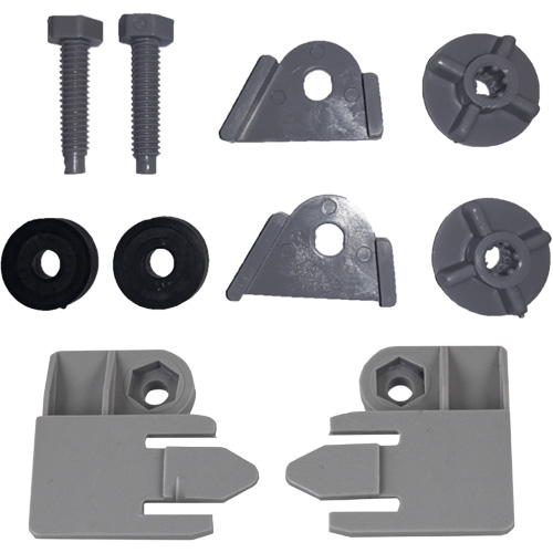 Jeu d'adaptateurs A3 gris pour casques &agrave; fentes We Share Industrial Supply