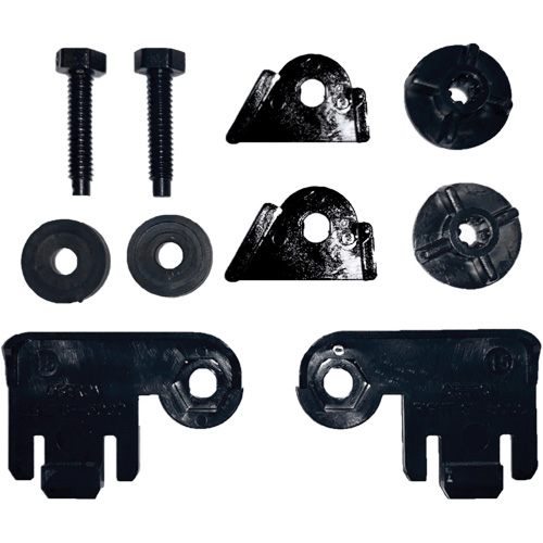 Jeu d'adaptateurs A5 noir pour casques &agrave; fentes We Share Industrial Supply