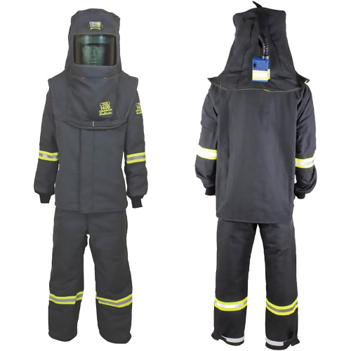 Ensemble de manteau contre l'arc &eacute;lectrique TCG t-grand, 140 cal/cm² We Share Industrial Supply