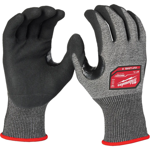 Gants de haute dext&eacute;rit&eacute;, Taille Petit, Calibre 18, Rev&ecirc;tement Nitrile, Enveloppe en Poly&eacute;thyl&egrave;ne, ANSI/ISEA 105 niveau 5 We Share Industrial Supply
