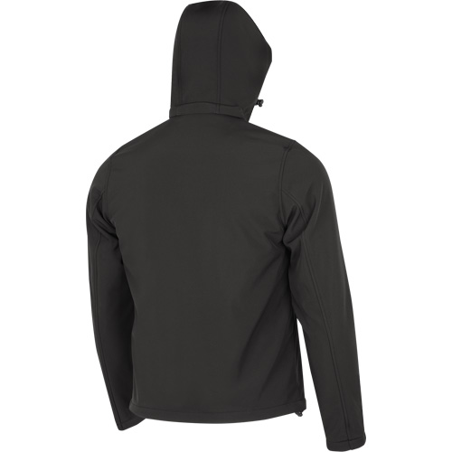 Heated Soft-Shell Jacket, Men's, Small, Black We Share Industrial Supply