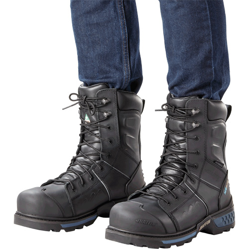 Ice Monster Men's Safety Boots, Leather, Puncture Resistant Sole, Size 11 We Share Industrial Supply
